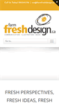 Mobile Screenshot of farmfreshdesign.ca