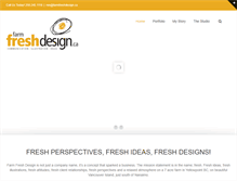 Tablet Screenshot of farmfreshdesign.ca